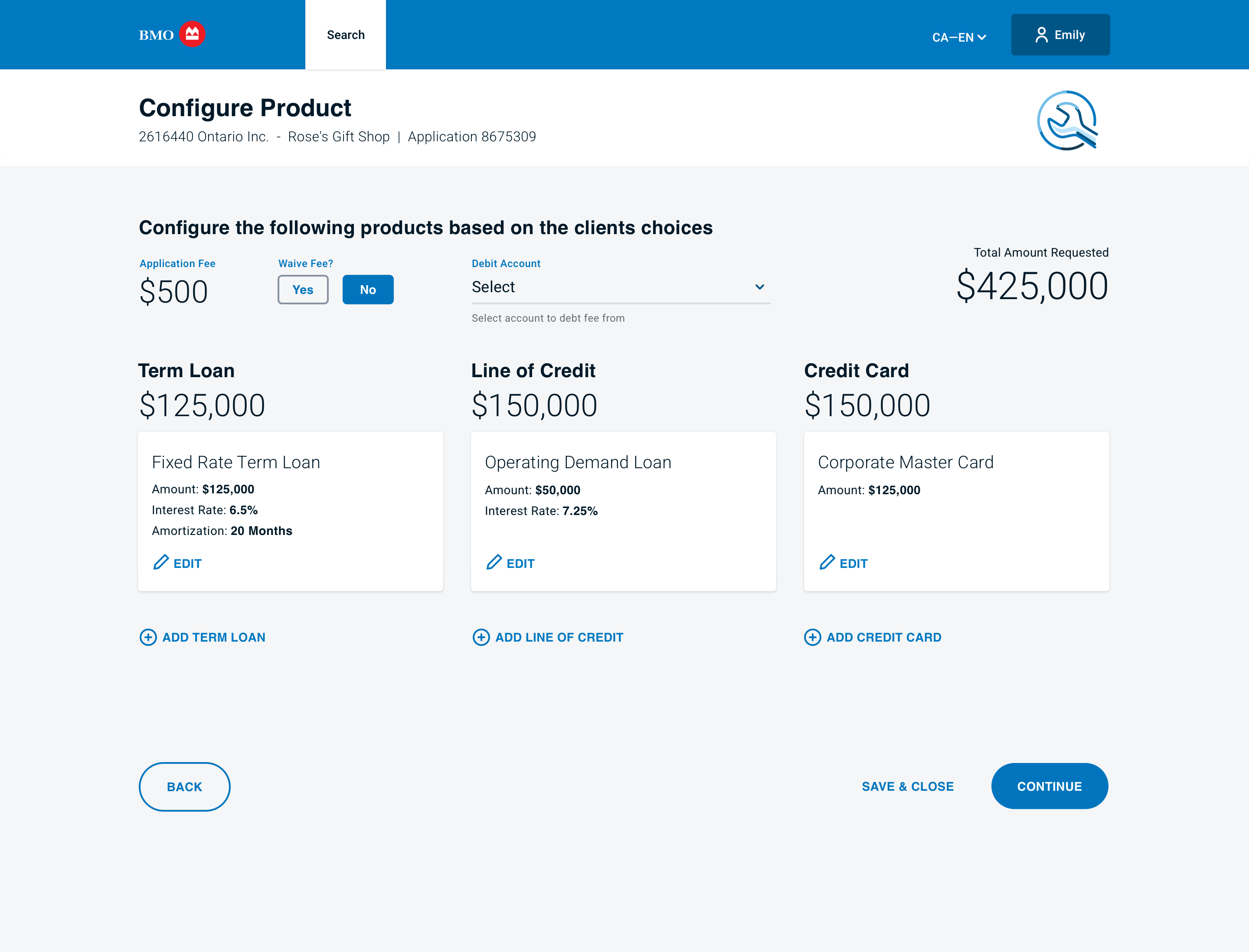 Configure Products